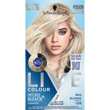 Schwarzkopf Live Colour Hair Colour Bleach Permanent Blonde 00b 1pack