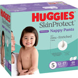 Huggies Skin Protect Nappy Pants Walker Boy & Girls 12-17kg Size 5 48pack