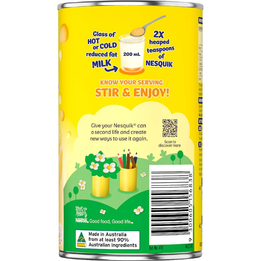 Nestlé Nesquik Instant Drink Banana - Tin 250g