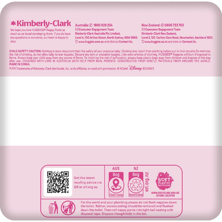 Huggies Ultra Dry Nappy Pants Junior Girls 15kg+ Size 6 12pack