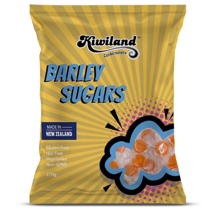 Kiwiland Sweets Barley Sugars 270g