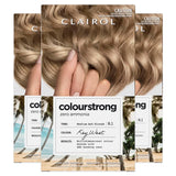 Clairol Colourstrong Hair Colour Medium Ash Blonde 8.1 1pack