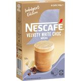 Nescafe Coffee Sachets Velvety White Chocolate Mocha 8 pack 136g