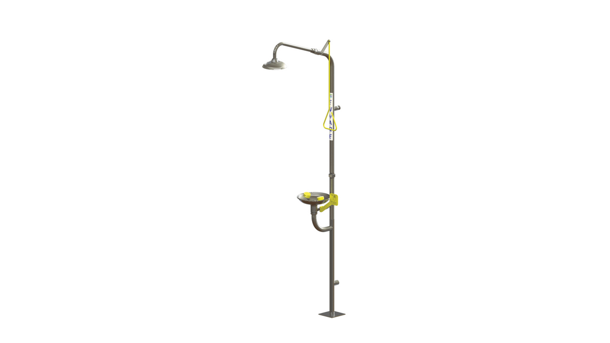 Enware Emergency Safety Shower with Hand OP Eye/Fa