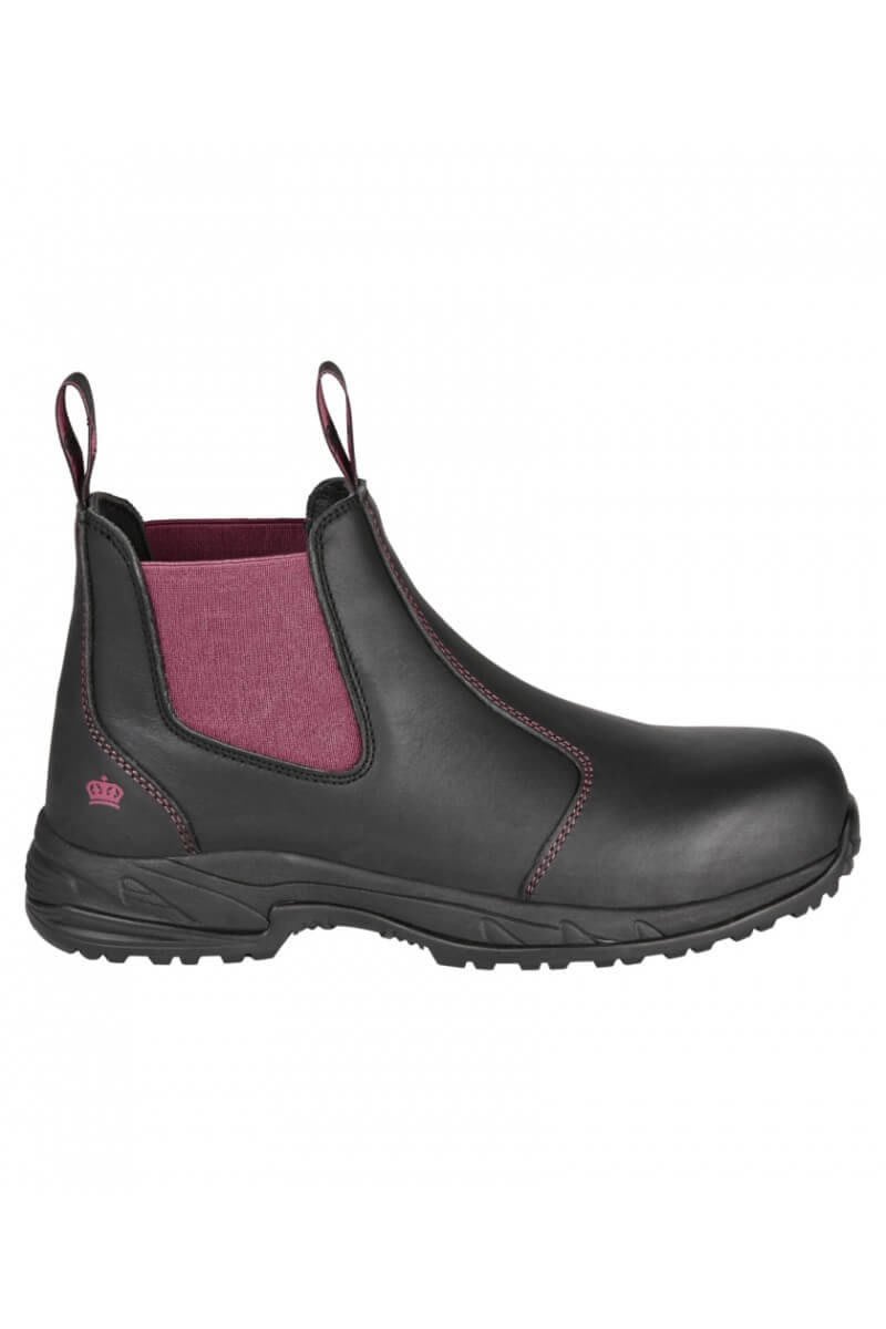 KingGee, Women's Tradie Slip on Boot, K27390 - Black (Size: 11)