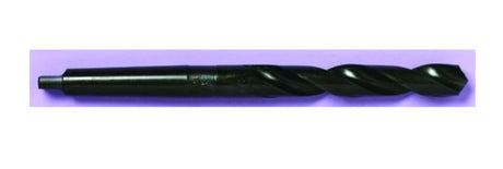 High-speed steel taper drill shank 41/64" X 2MT with Morse taper design for precise drilling in metal and wood.