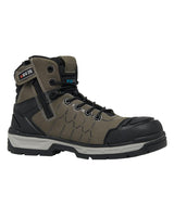 KingGee, Quantum Zip Sided Boot, K27120 - Cedar/Black - 10