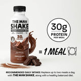 The Man Shake Meal Replacement High Protein Chocolate 450mL
