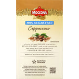 Moccona Coffee Sachets Sugar Free Cappuccino - 10 pack