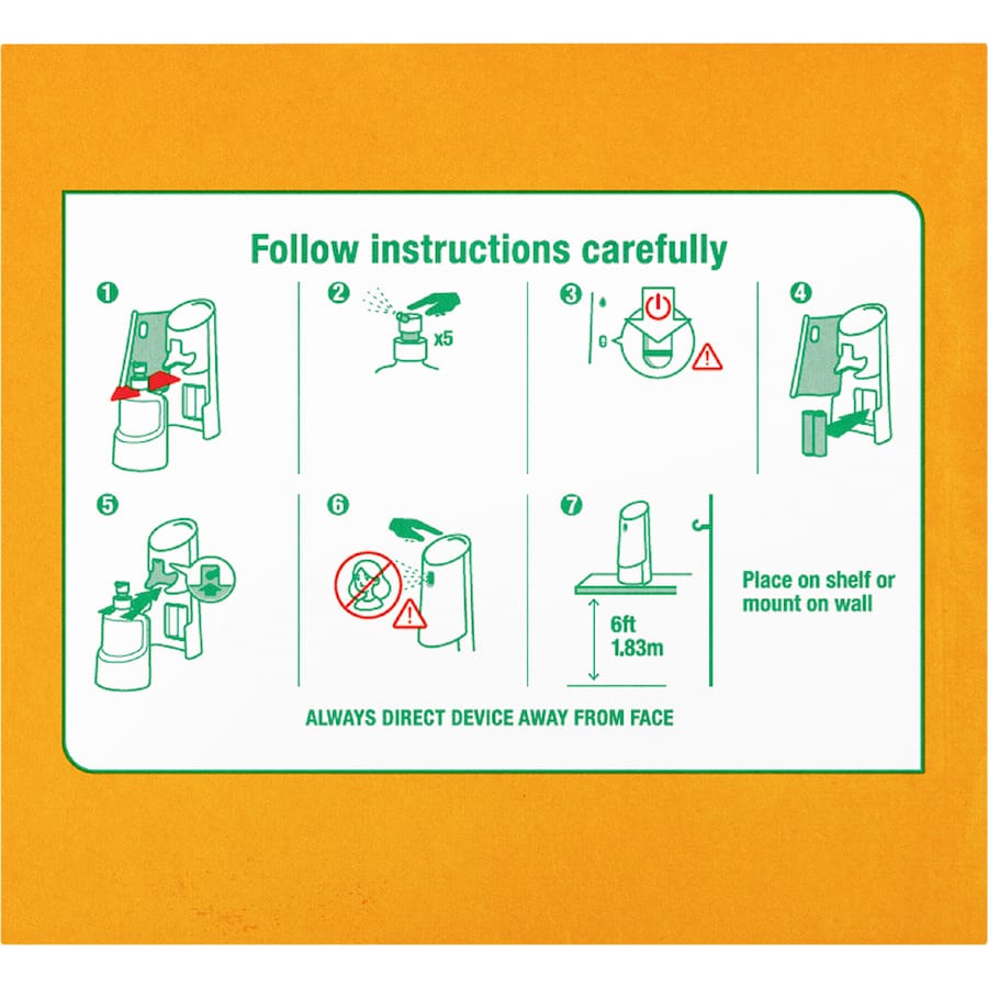 Air Wick 2x Essential Oils Air Freshener Sweet Vanilla & Shea Butter - 228mL