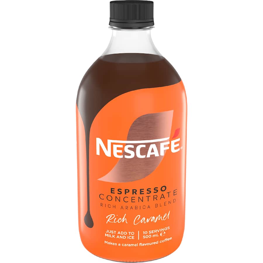 Nescafe Coffee Concentrate Espresso Caramel - 500mL