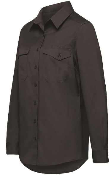 KingGee, Women's Workcool 2 Ripstop Shirt, K69880 - Charcoal - 20
