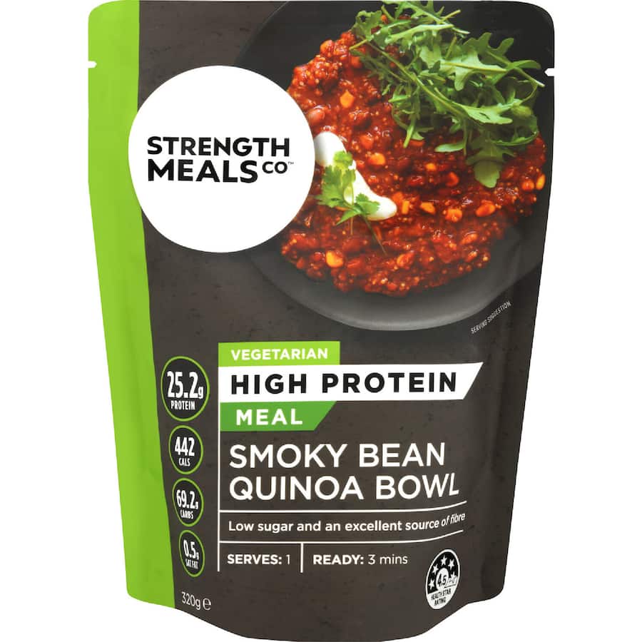Strength Meals Co Beans Meal Smoky 320g