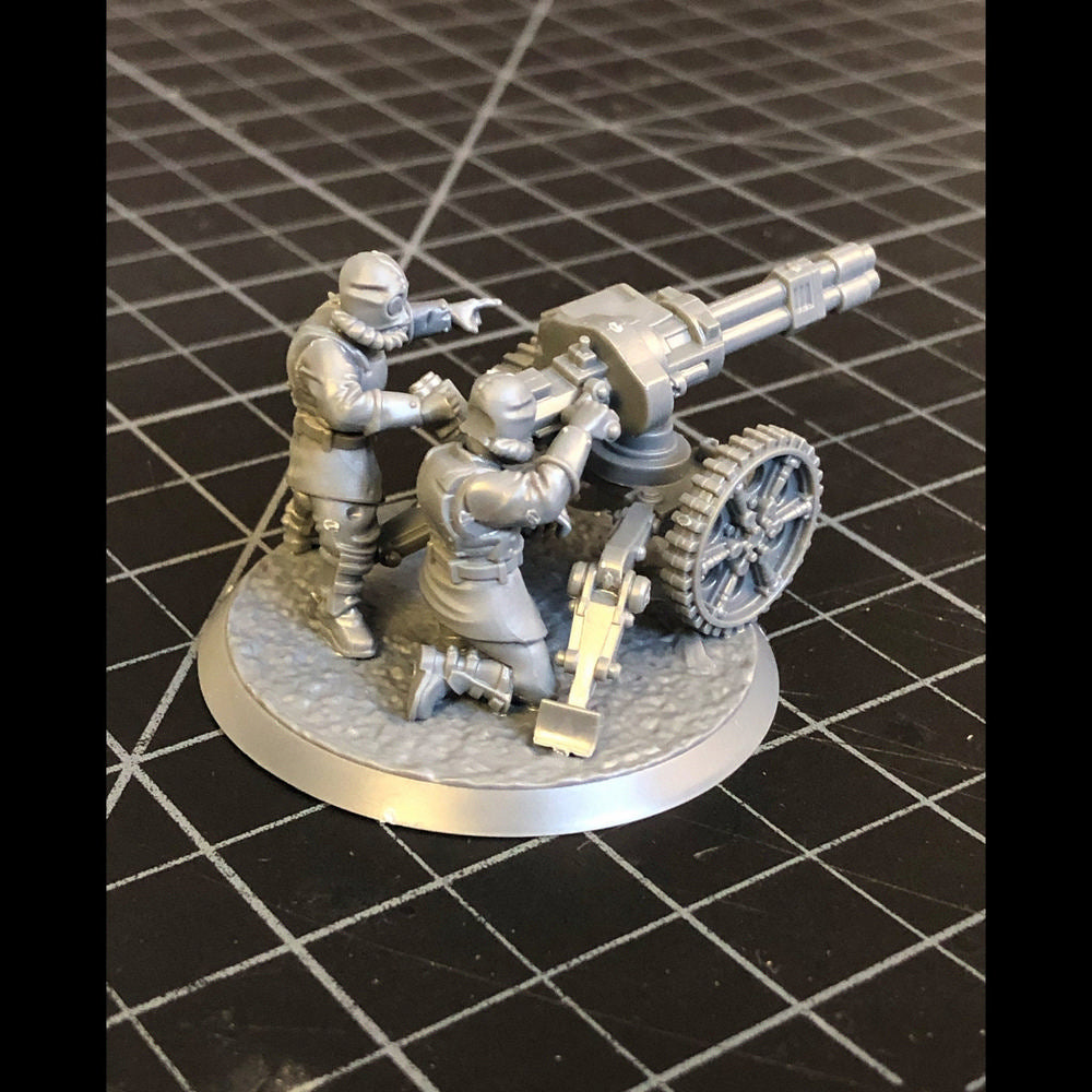 Wargames Atlantic - 50mm Textured Bases (3mm Bevel)
