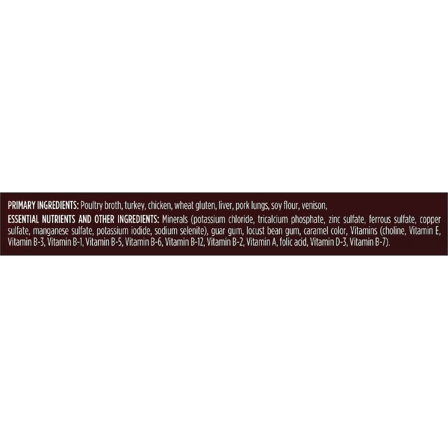 Purina One True Instinct Wet Dog Food Turkey & Venison Can 368g