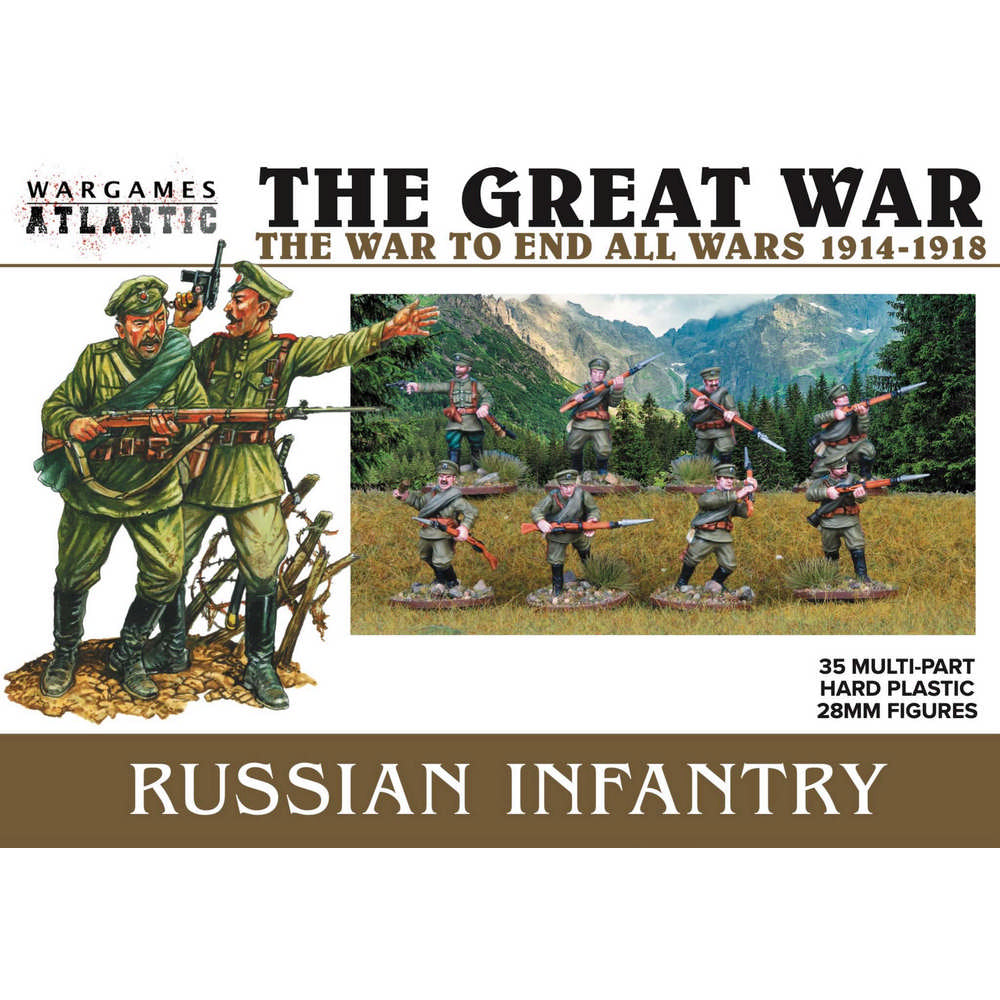 Wargames Atlantic - Russian Infantry - Miniature Figure