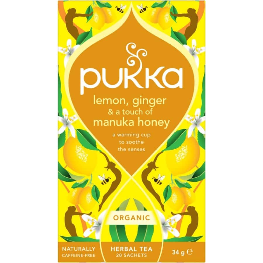 Pukka Tea Lemon Ginger Honey - 20 pack