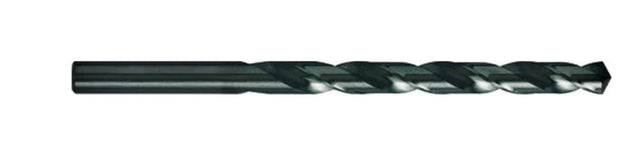 High-speed steel drill bit, 10.50mm diameter, ideal for precise drilling in wood, metal, and plastic with efficient chip removal.