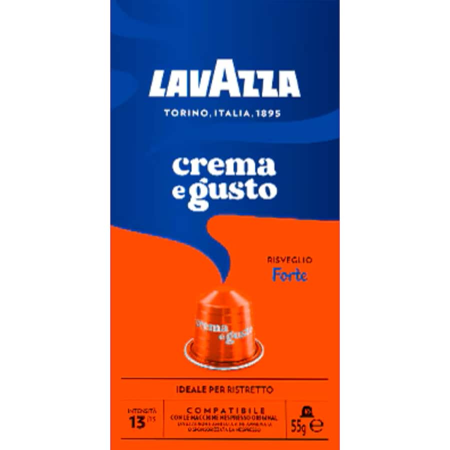 Lavazza Coffee Pods Crema E Gusto Forte 10pack