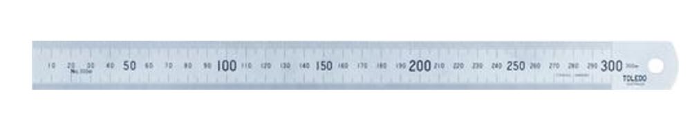Toledo Rustless Steel Rule 150mm 150BM