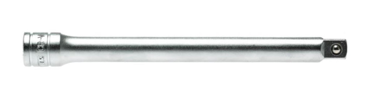 Teng Extension Bar 3/8" Drive-150mm made of chrome vanadium steel for durability, designed for accessing tight spaces easily.