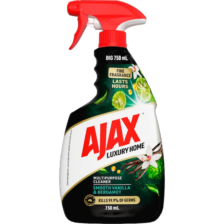 Ajax Luxury Home Cleaning Spray Vanilla & Bergamot 750mL