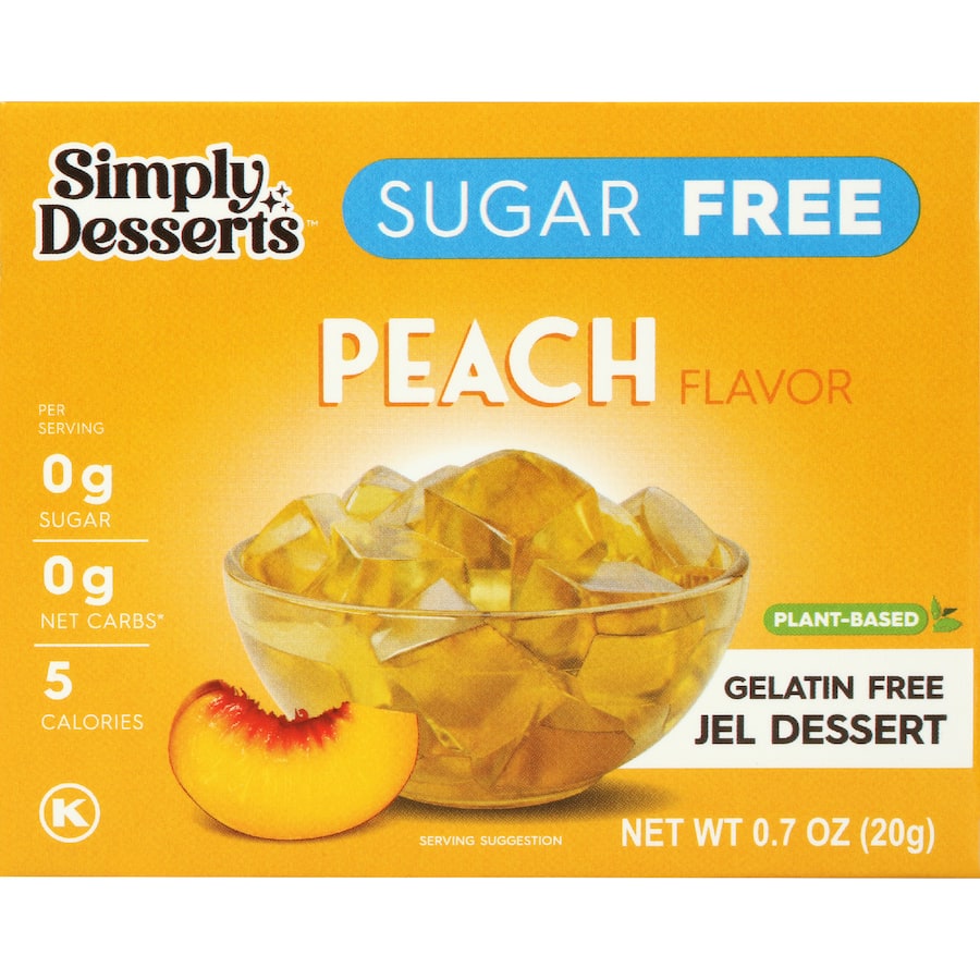 Simply Delish Jelly Peach 20g