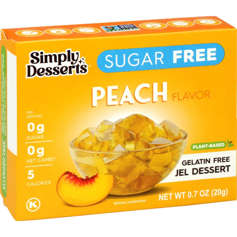 Simply Delish Jelly Peach 20g