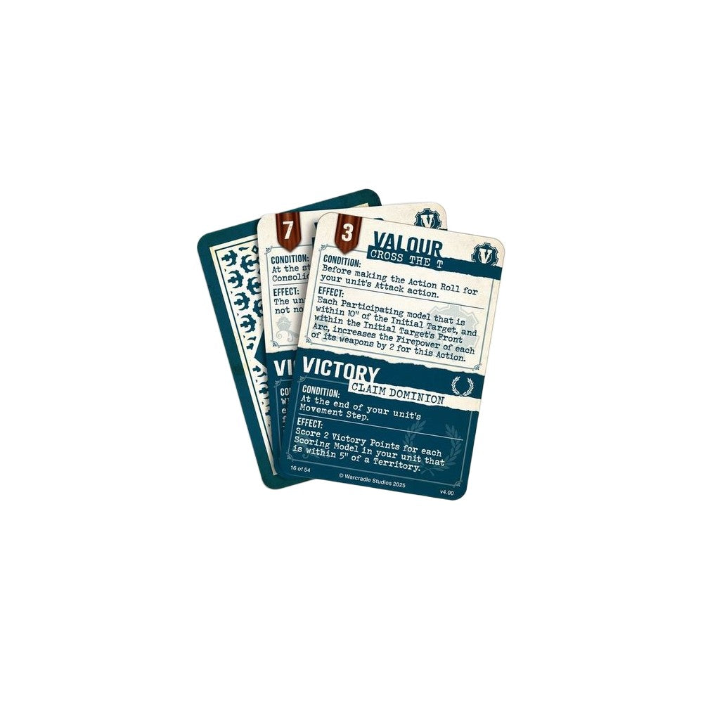 Dystopian Wars - Victory & Valour Deck