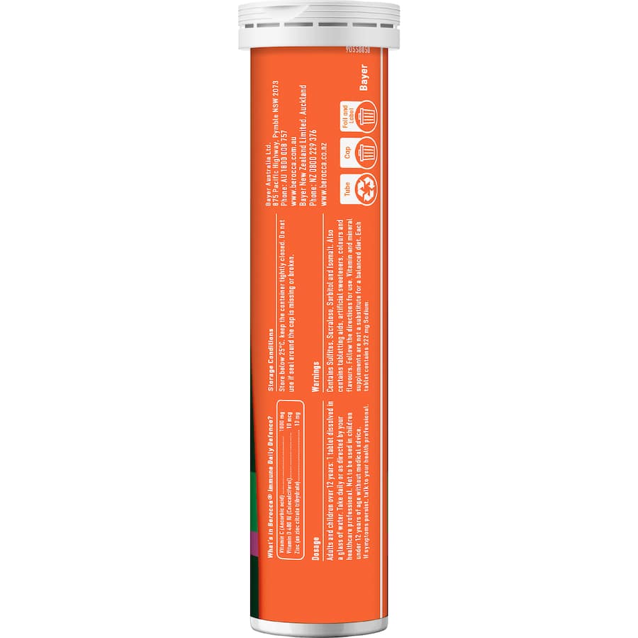 Berocca Immune Daily Defence Blackcurrant 15pack