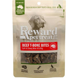 Reward Pet Dog Treats Beef T-bone Bites 1ea
