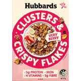 Hubbards Granola Clusters Crispy Flakes Berry - 475g