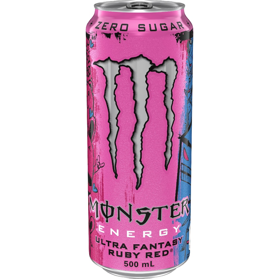 Monster Ultra Energy Drink Ruby Red - Can 500mL
