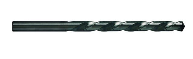 High-speed steel jobber drill bit, 10.10mm, designed for metal, wood, plastic with efficient chip removal and precision drilling.