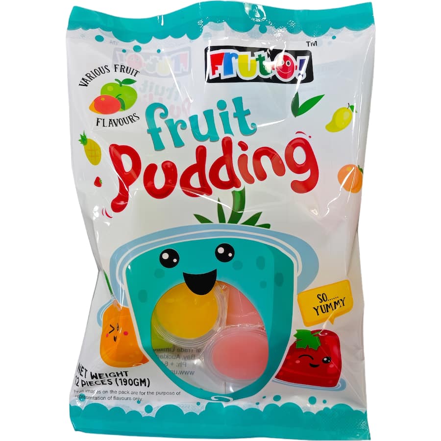 Frut-o-fruit Pudding Cups Assorted - 190g