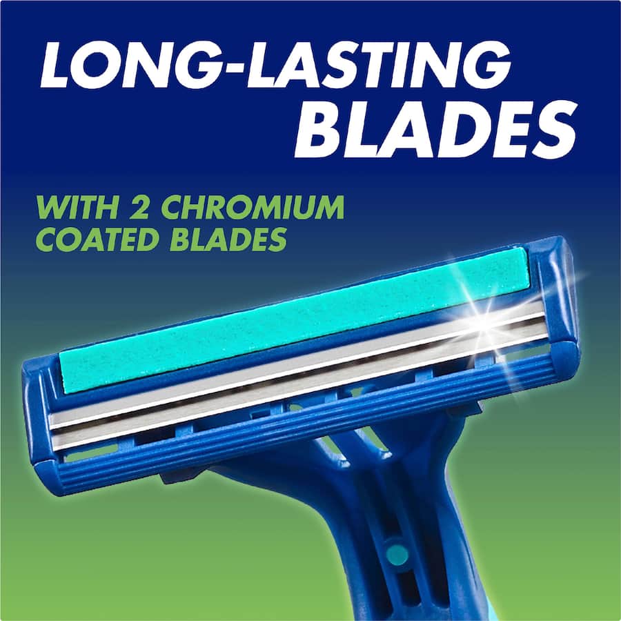 Gillette Blue Ii Razor  24 pack