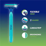 Gillette Blue Ii Razor  24 pack