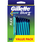 Gillette Blue Ii Razor  24 pack