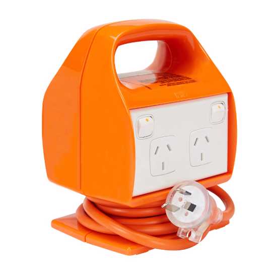 HPM Worksite Portable Powercentre 4 Outlets 10A (Each)