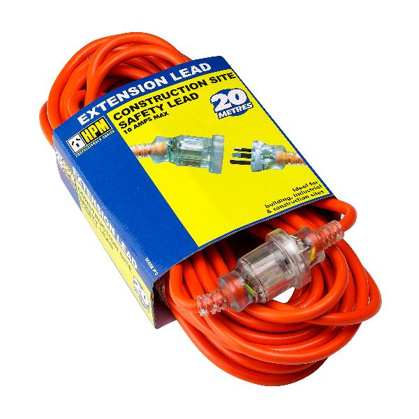 HPM 20m Extension Lead Tradesman 10A
