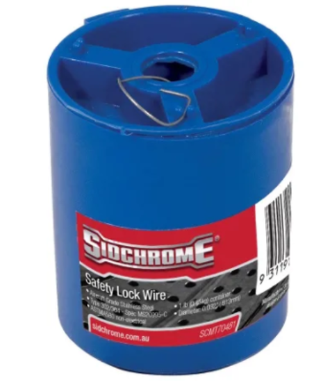 Sidchrome Safety Lock Wire - 304S/S 0.020" (Each)