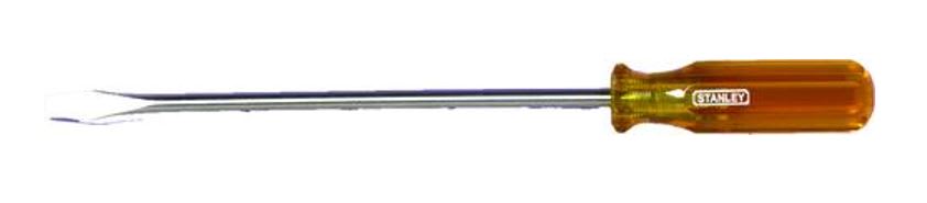 Stanley Round Blade Standard Tip Screwdriver 8 x 200mm