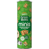 Sunbites Grain Waves Chips Minis Sour Cream & Chives 150g