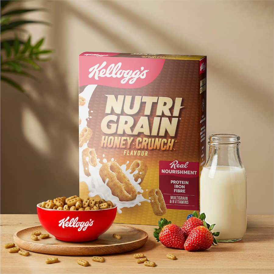 Kellogg's Cereal Nutrigrain Honey - 435g
