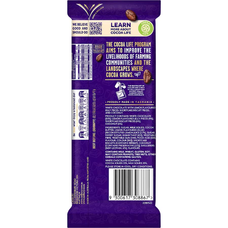 Cadbury Slice Dream Slices Lemon - 170g