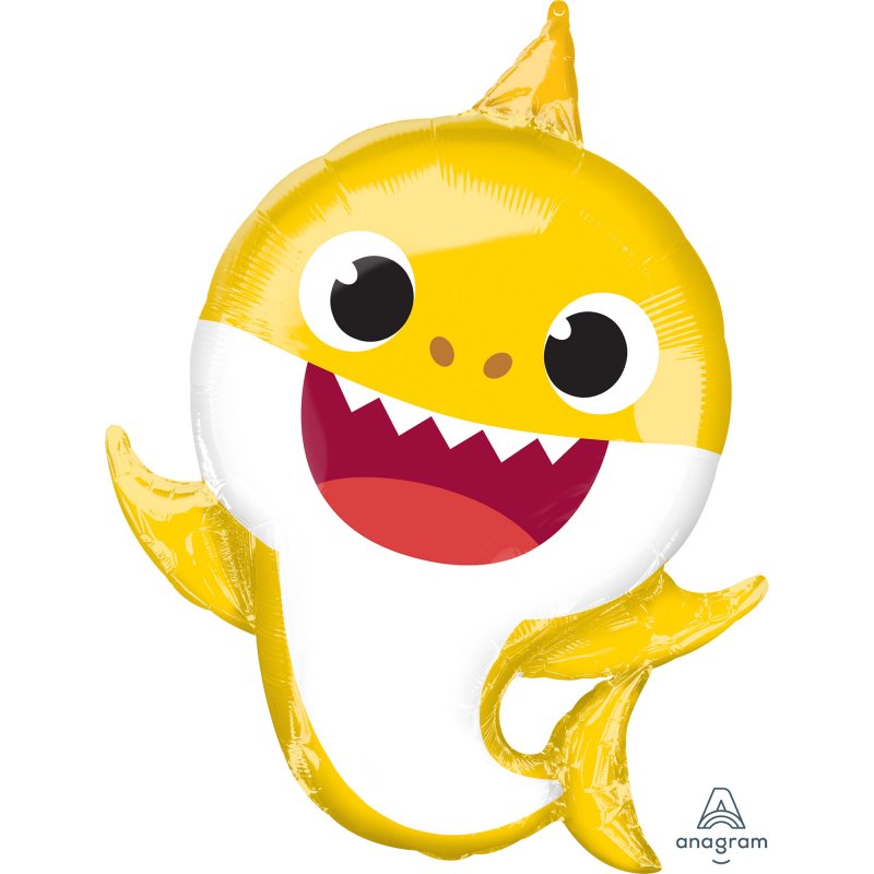 Foil Balloon - Ss Xl Baby Shark (91cm)