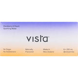 Vista Sparkling Drink Blackberry & Peach 8 pack 330mL