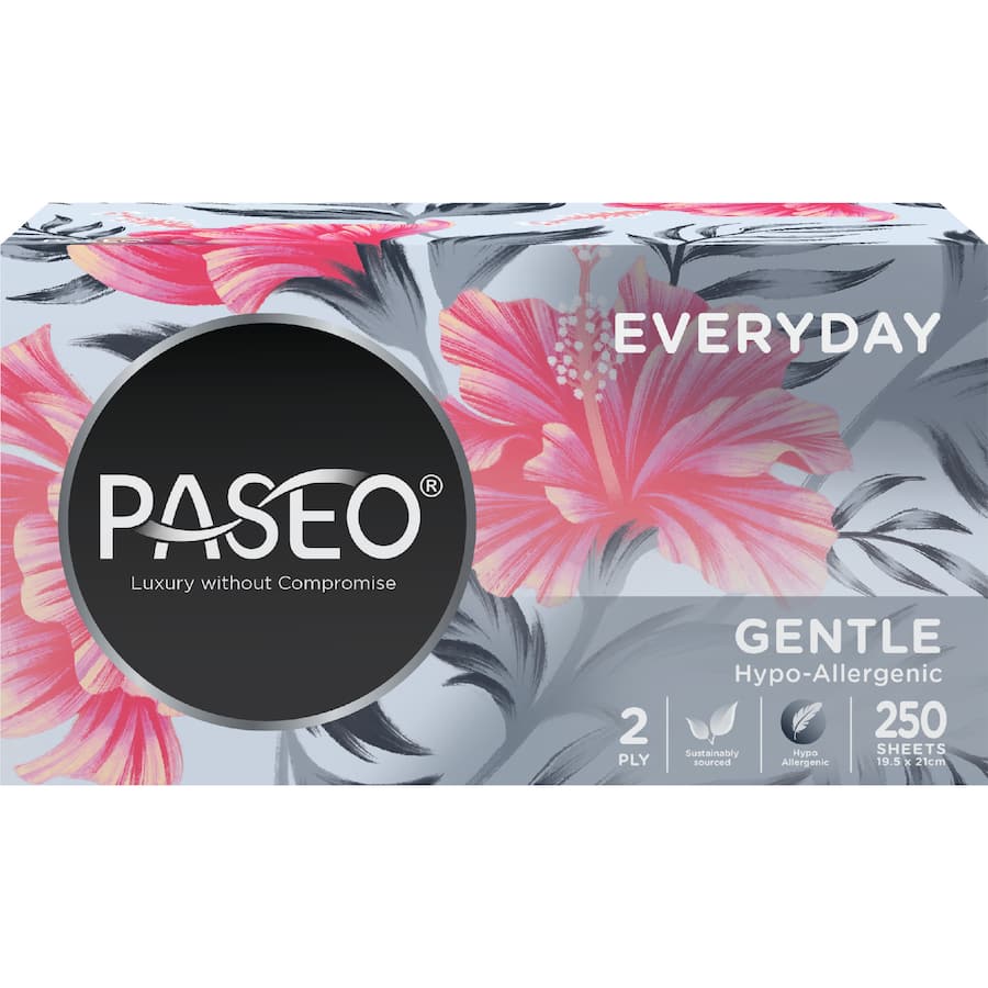 Paseo Facial Tissue  250 pack