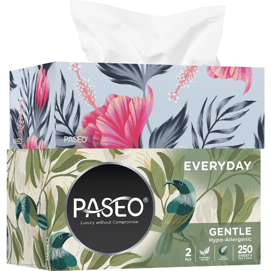Paseo Facial Tissue  250 pack