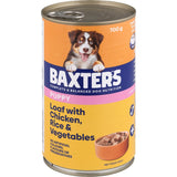 Baxter's Wet Dog Food Puppy Chicken Loaf, Rice & Veg Tin 700g